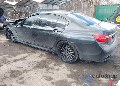 2016 BMW 750I xDrive z USA, uszkodzony, nr VIN WBA7F2C59GG421164